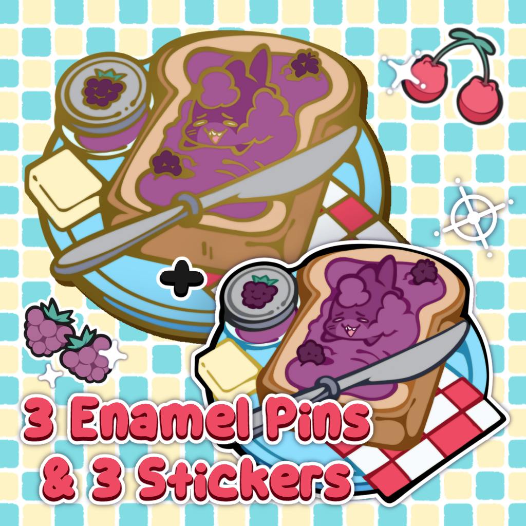 A Three-Berry Mehshark Compote on Toast, Please!