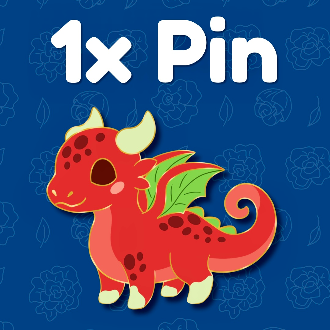 Garden Dragon Pin