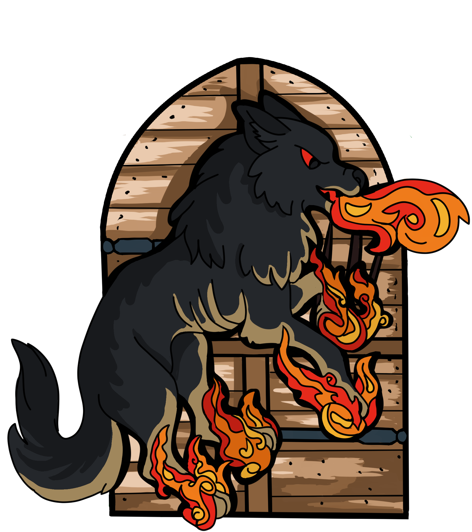 Black shuck magnet