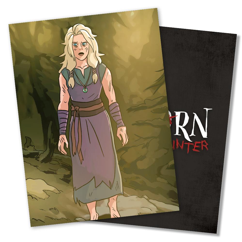 UVH Series: Ellinore Trading Card (Human Form)