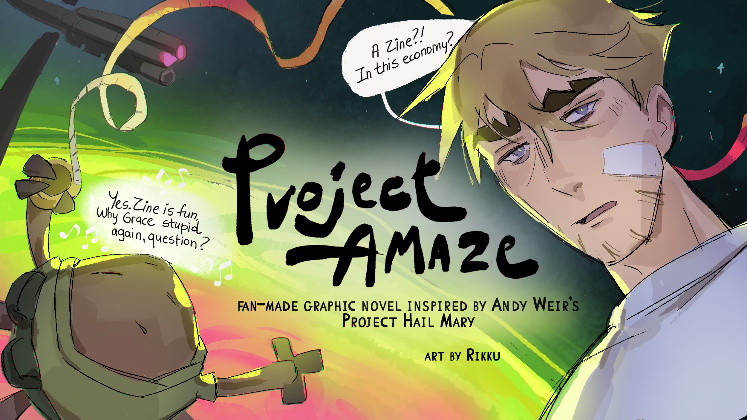 Graphic Novel Zine - Project Amaze -