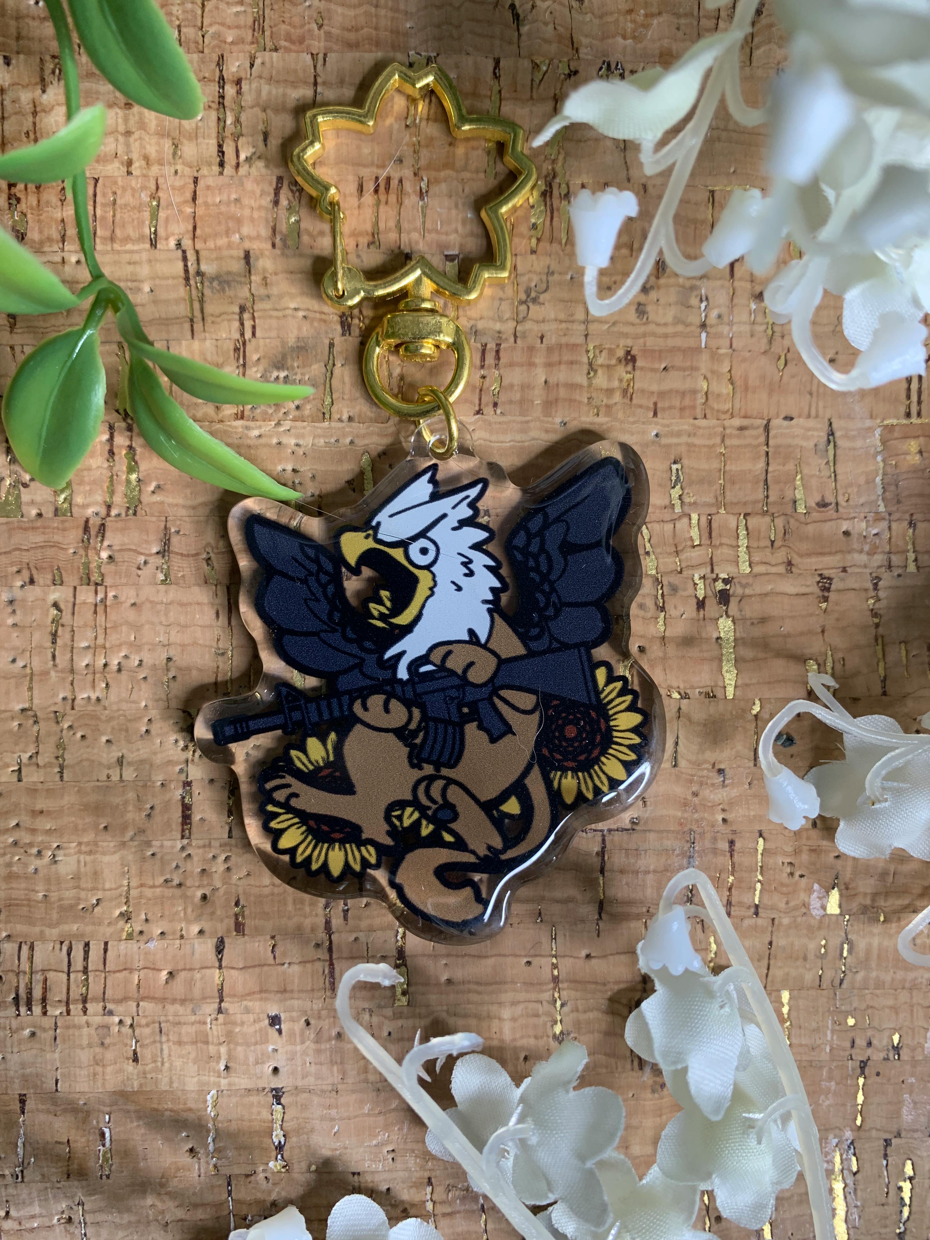 BBB USA Acrylic Charm