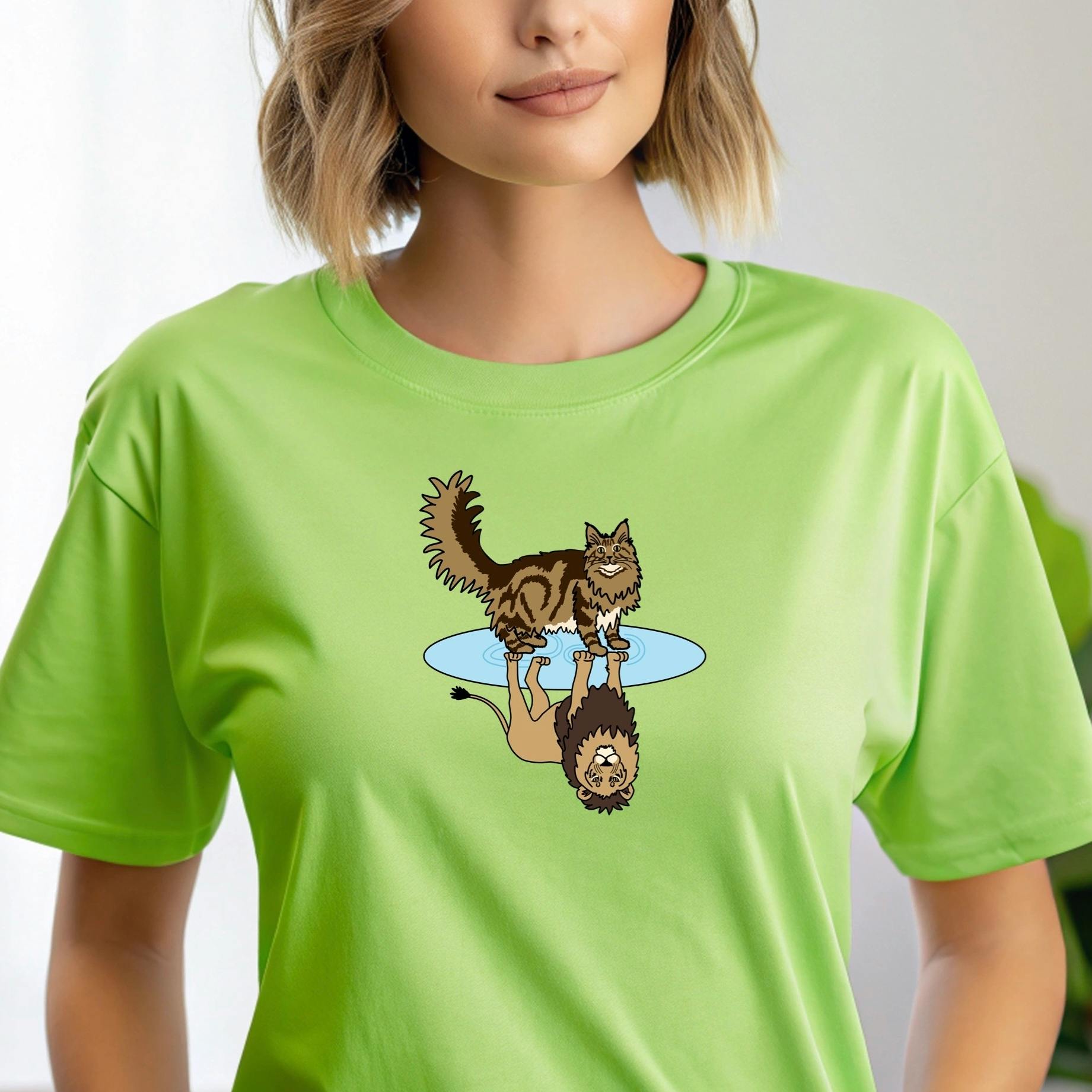 Heart of a Lion DTFiron-on