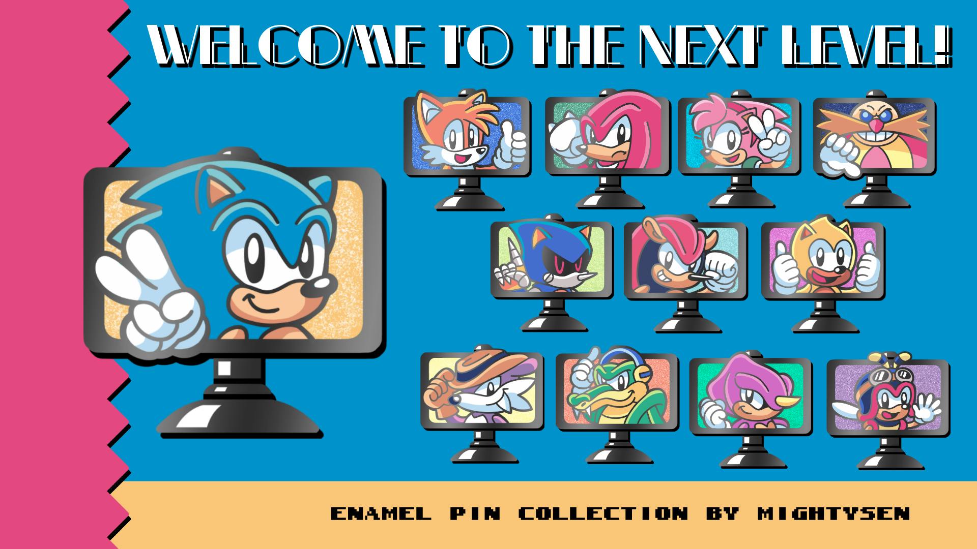 WELCOME TO THE NEXT LEVEL - Gaming Inspired Enamel Pins