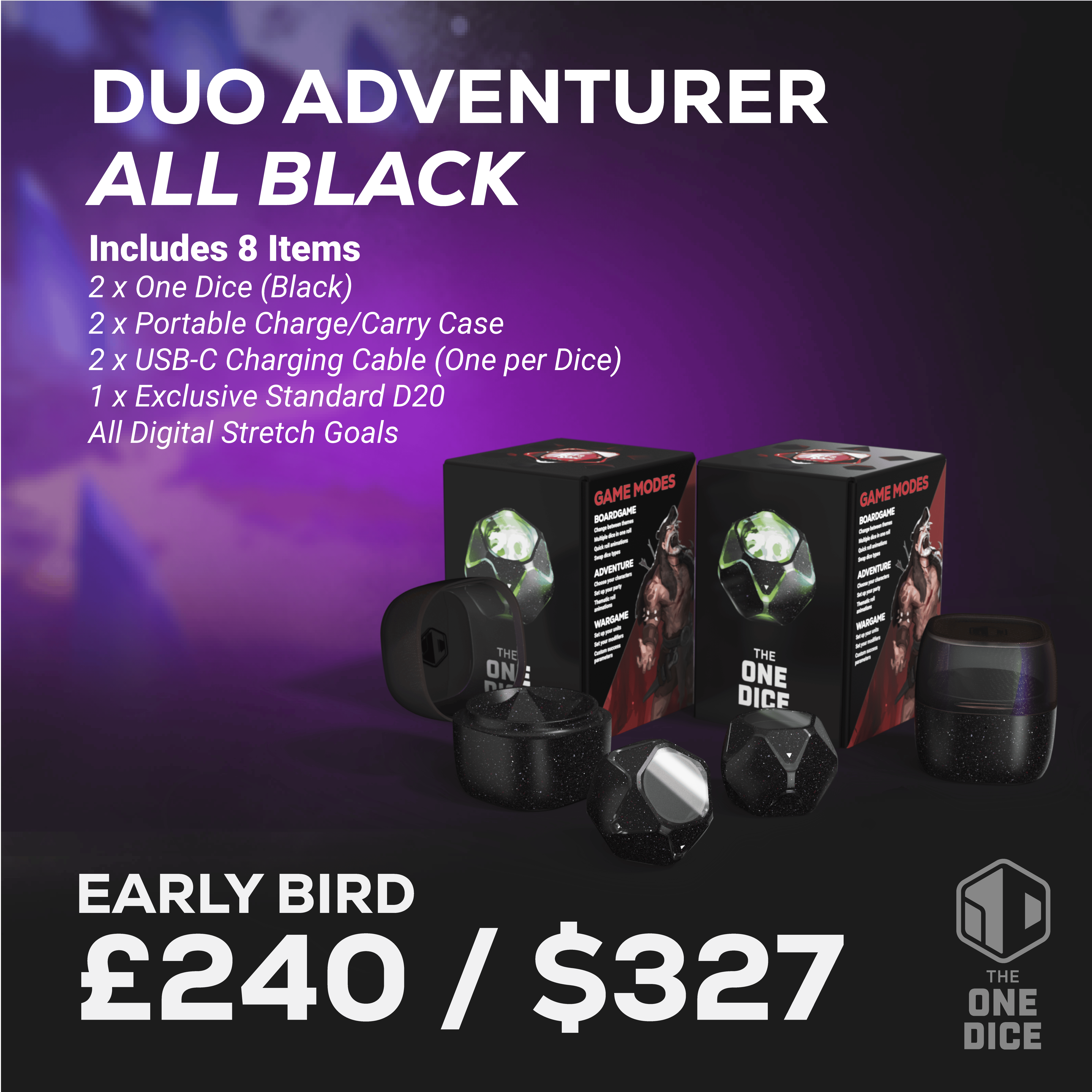 Duo Adventurer —ALL BLACK- Early Bird
