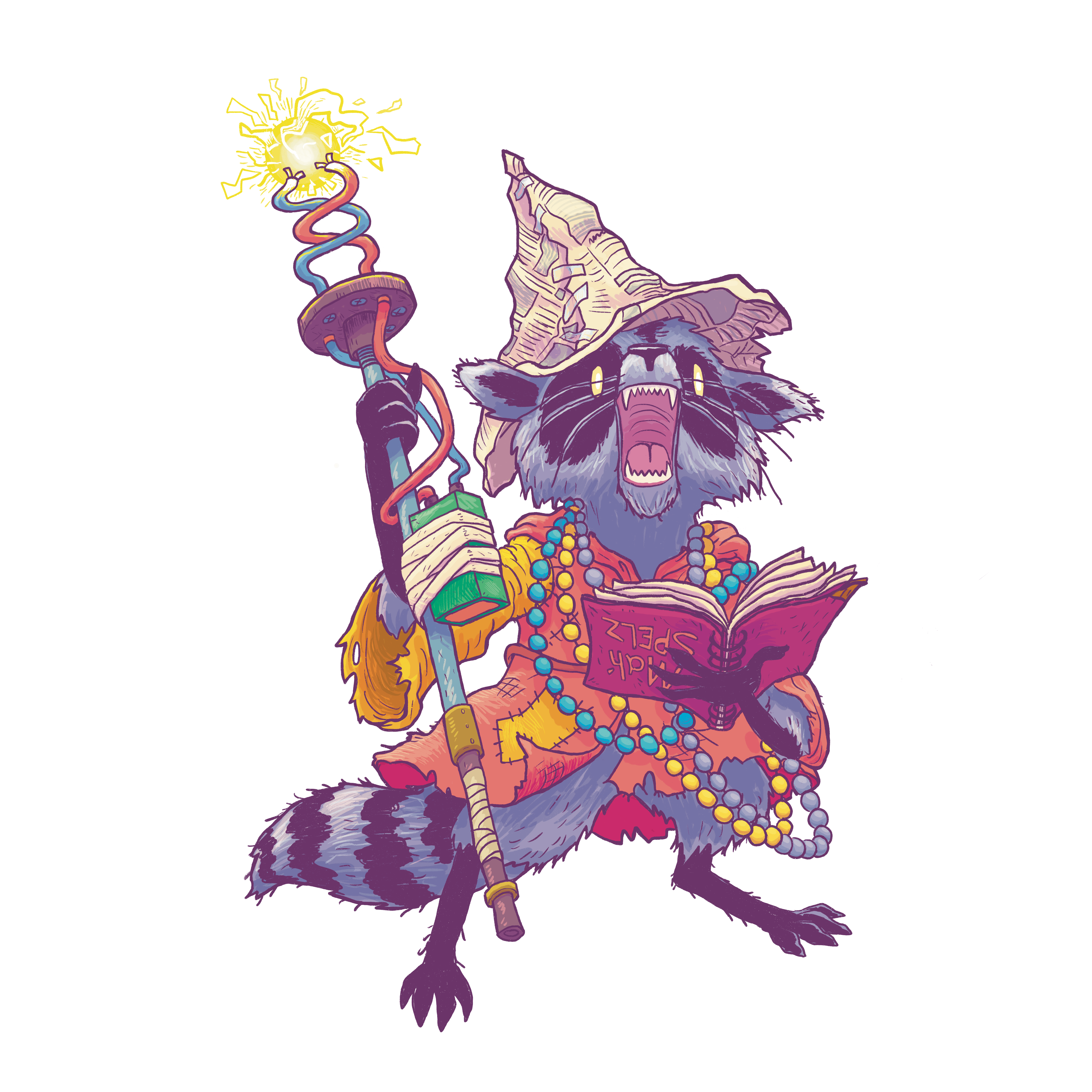 Mess Magus (Mage) Sticker