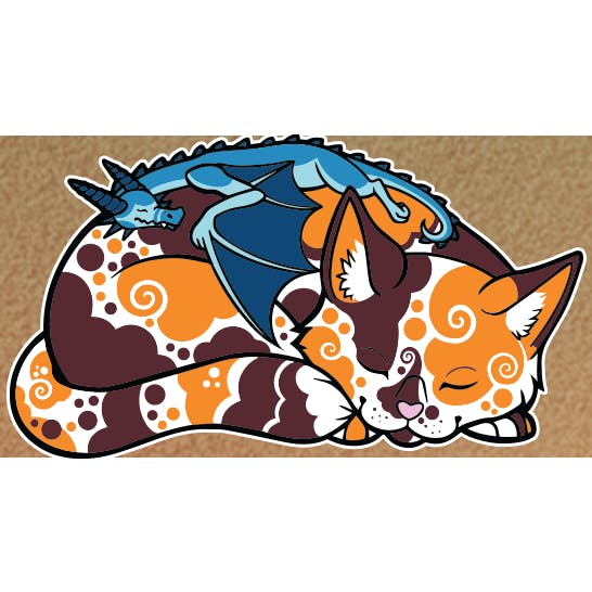 Cat Hoarder Enamel Pin