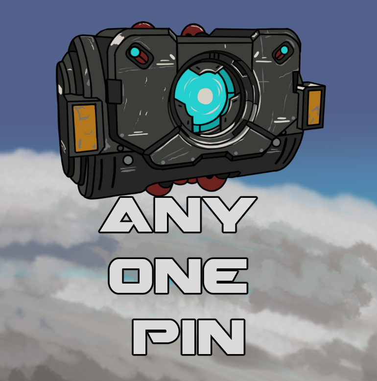 1 pin