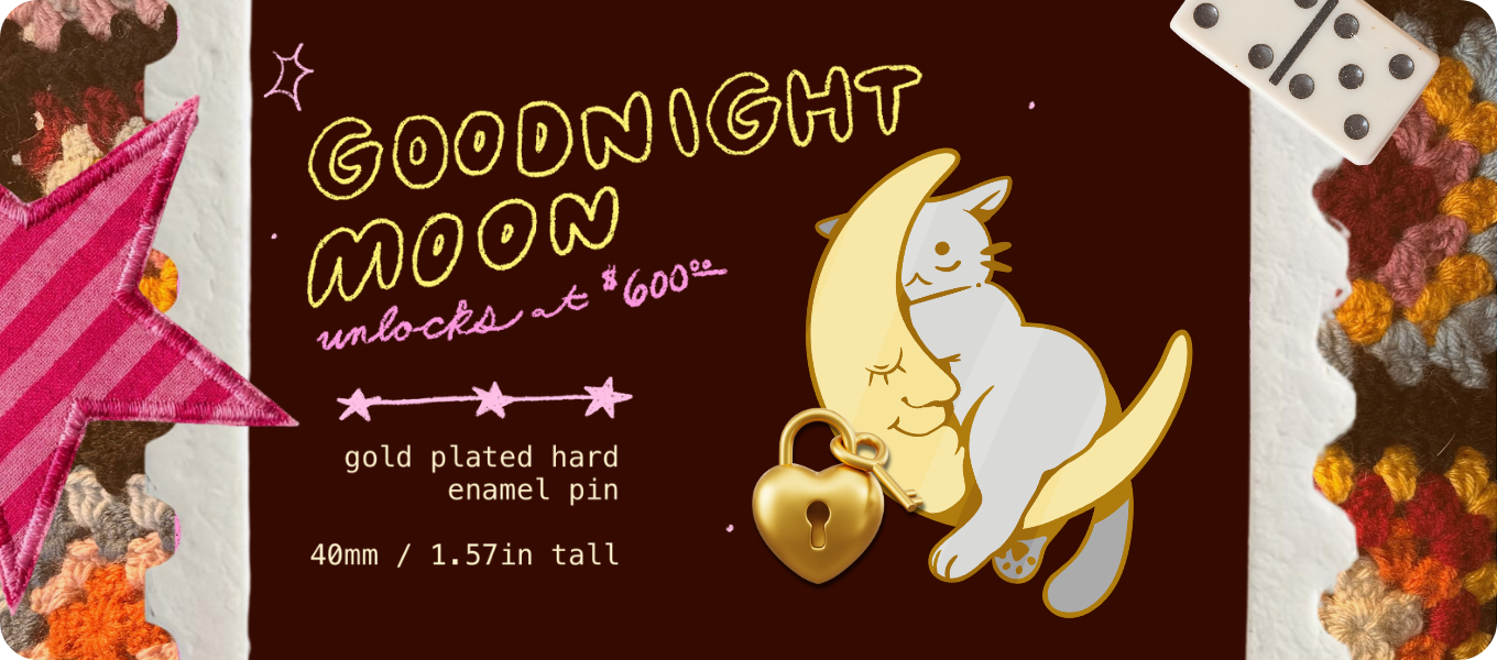 Unlock Goodnight Moon Pin 🌜
