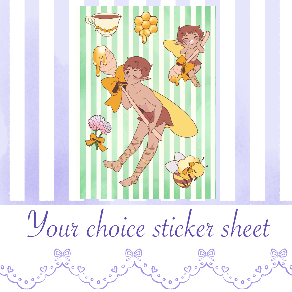Fairy Sticker Sheet