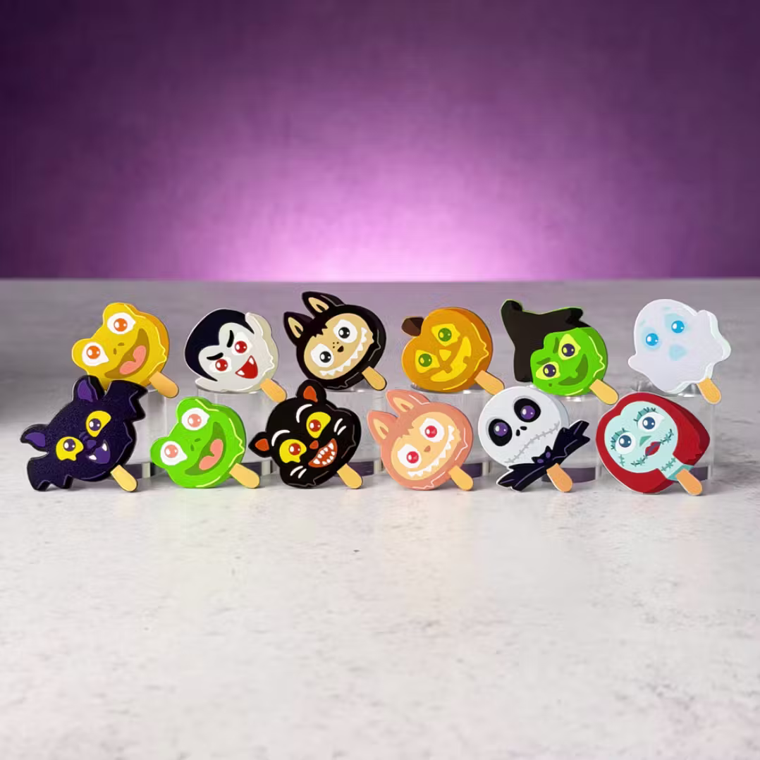 Spooky Popsicle Pals BLIND
