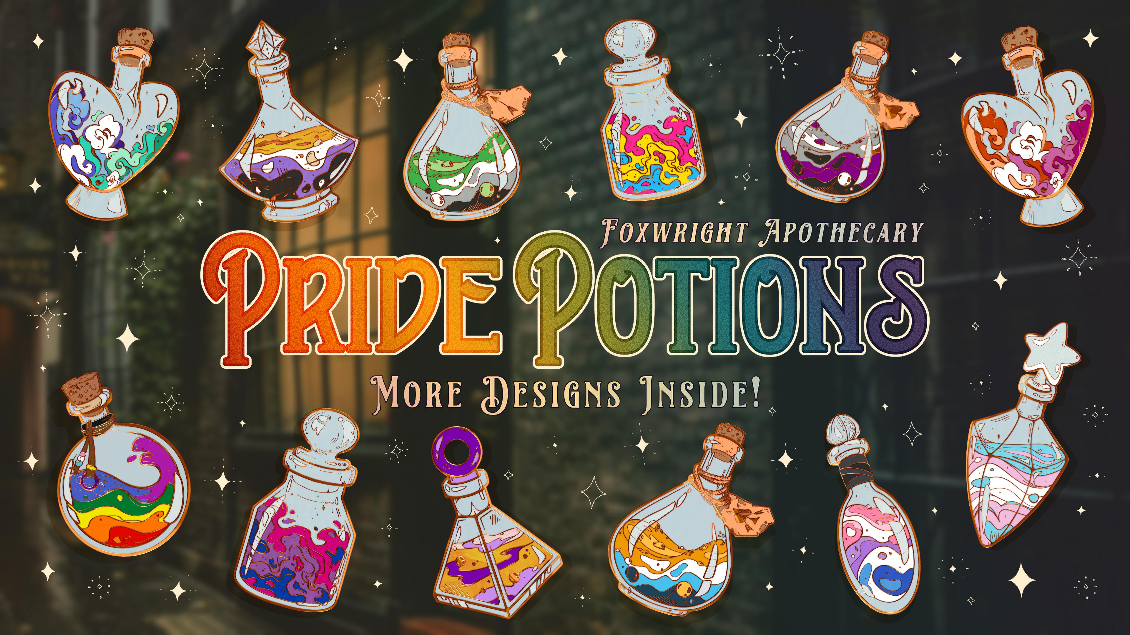 Foxwright Apothecary: Pride Potions