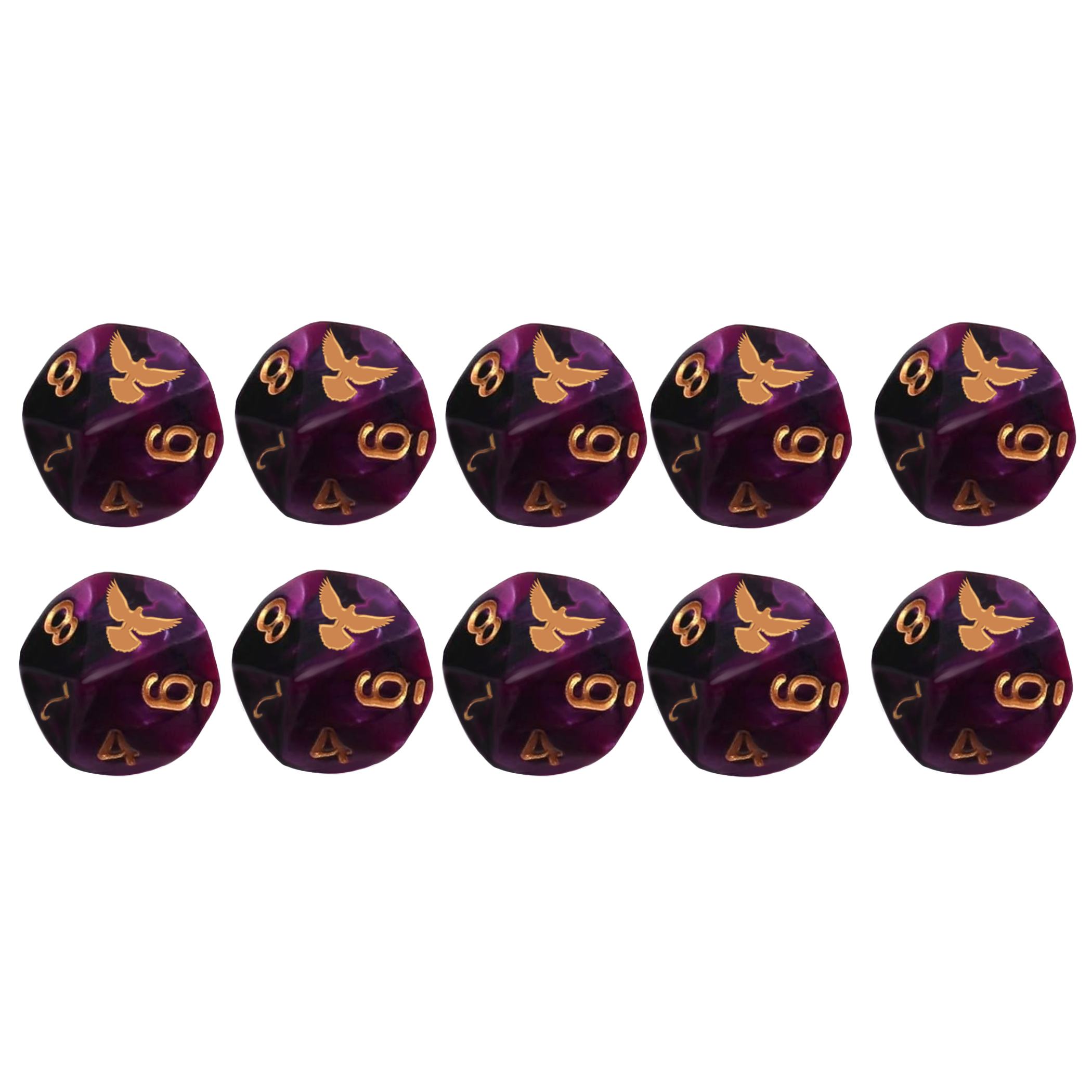 Another Set of Dork Tales d10s!