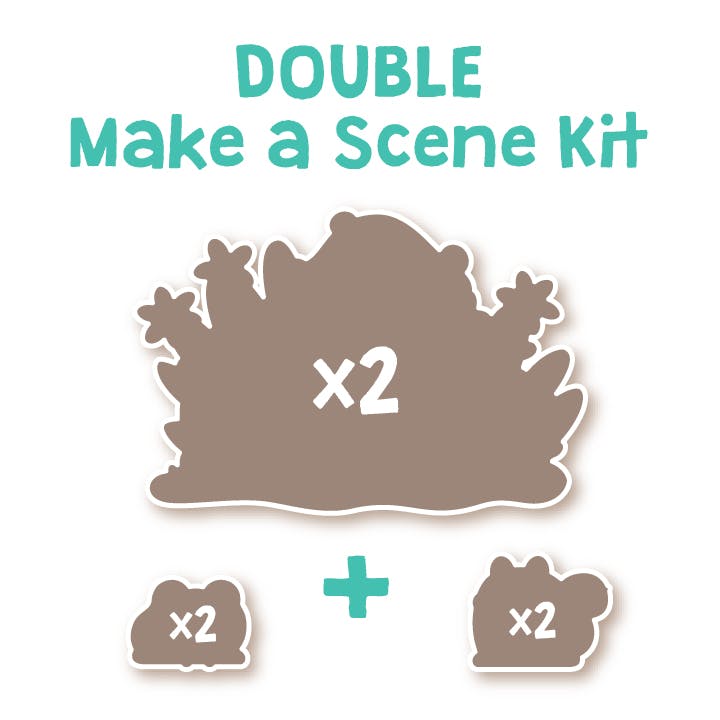 Double Make a Scene Kit - 2 XL pins + 4 mini pins