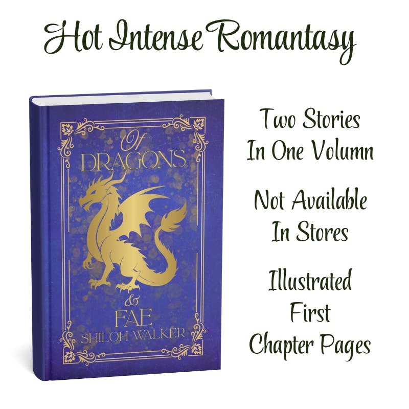 mockup of Of Dragons & Fae