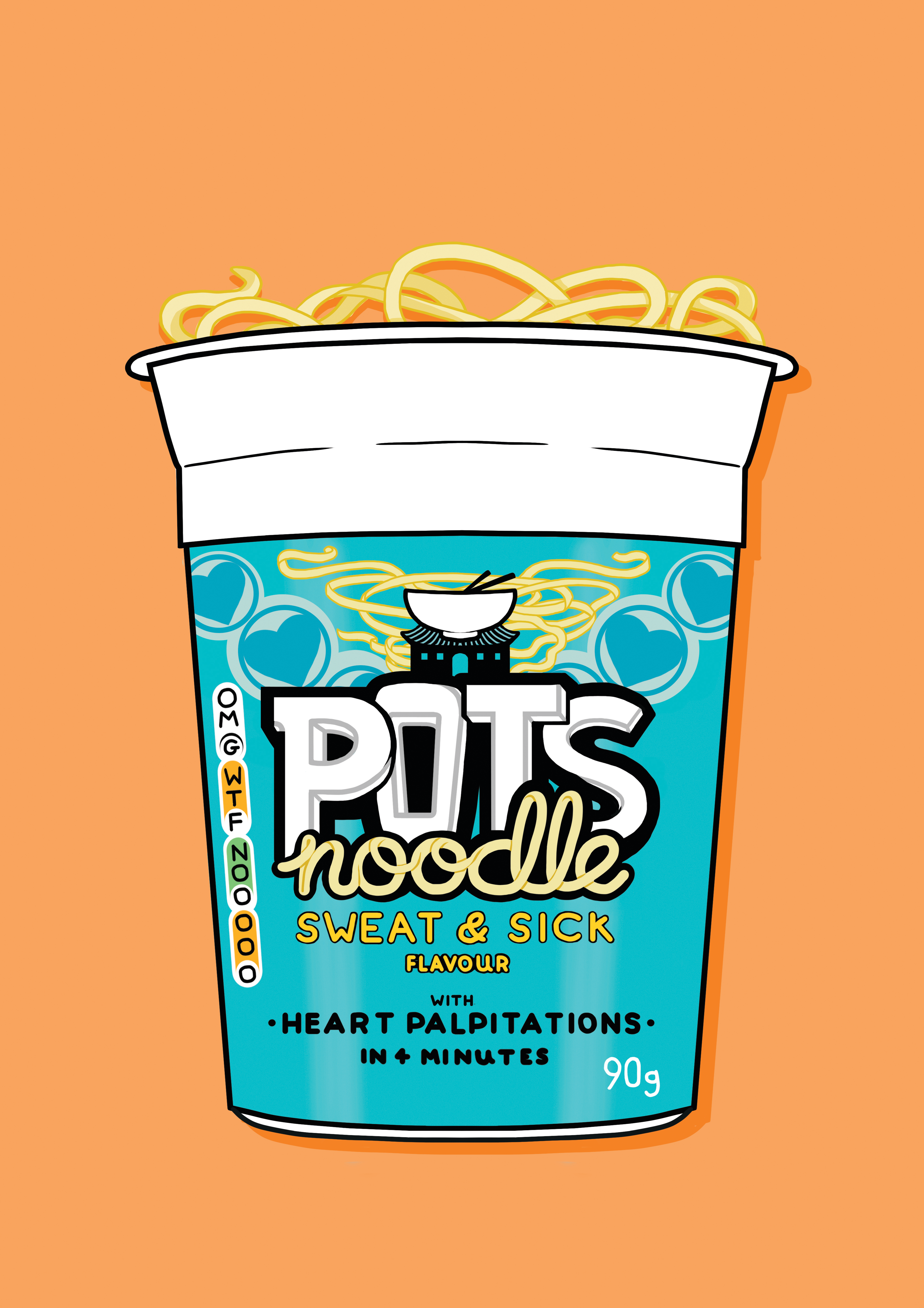 POTS Noodle print
