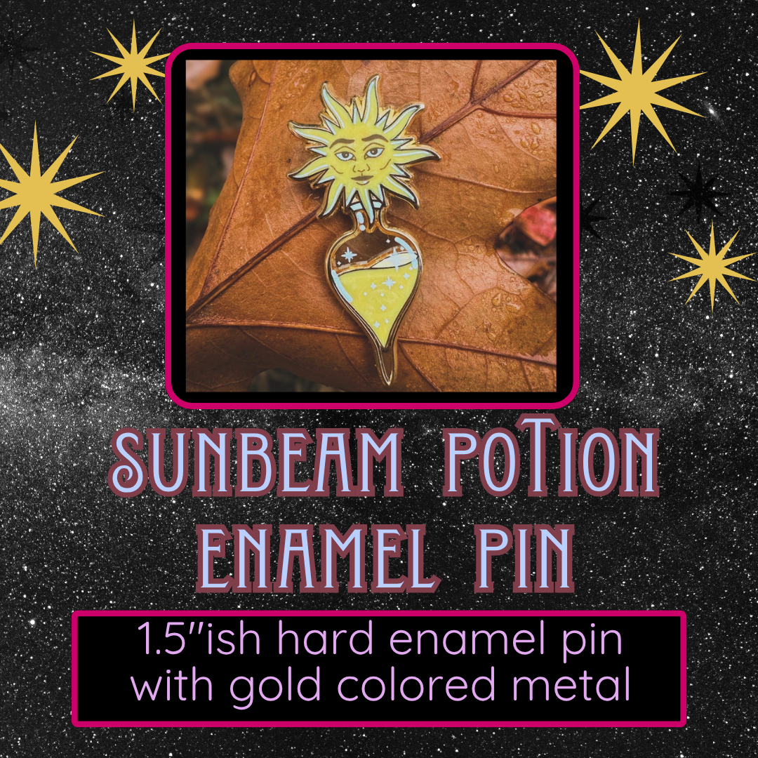 Sunbeam potion pin 
