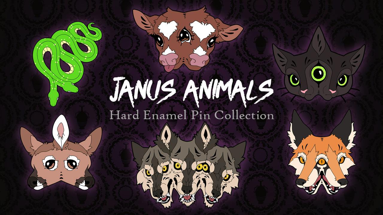 Janus Animals - Pin Collection