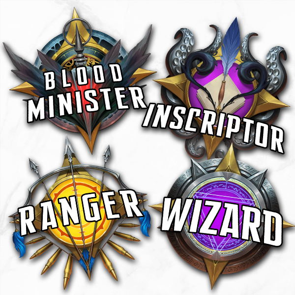 Keychain - D&D Class Emblems