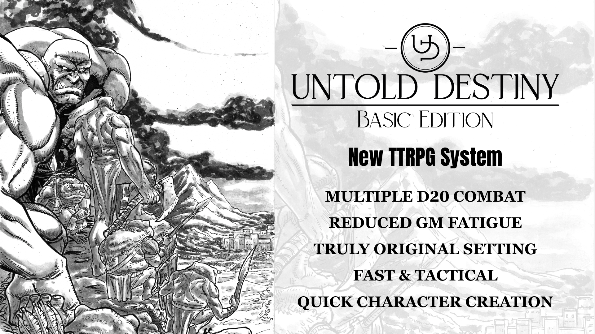 Untold Destiny; classic roleplay reimagined. Basic Edition.