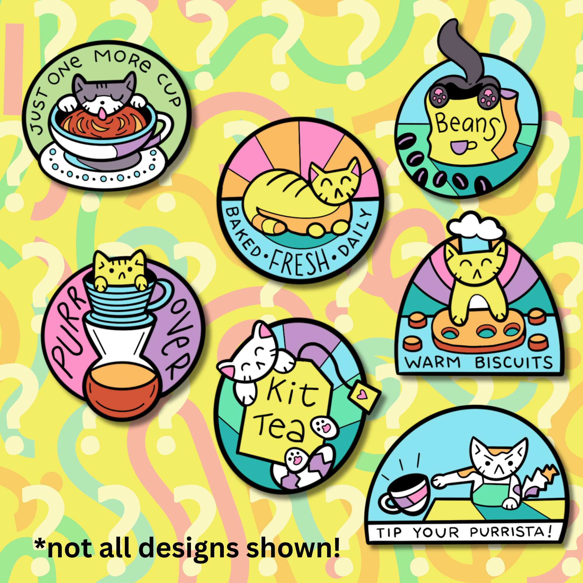 Mystery Cafe pin