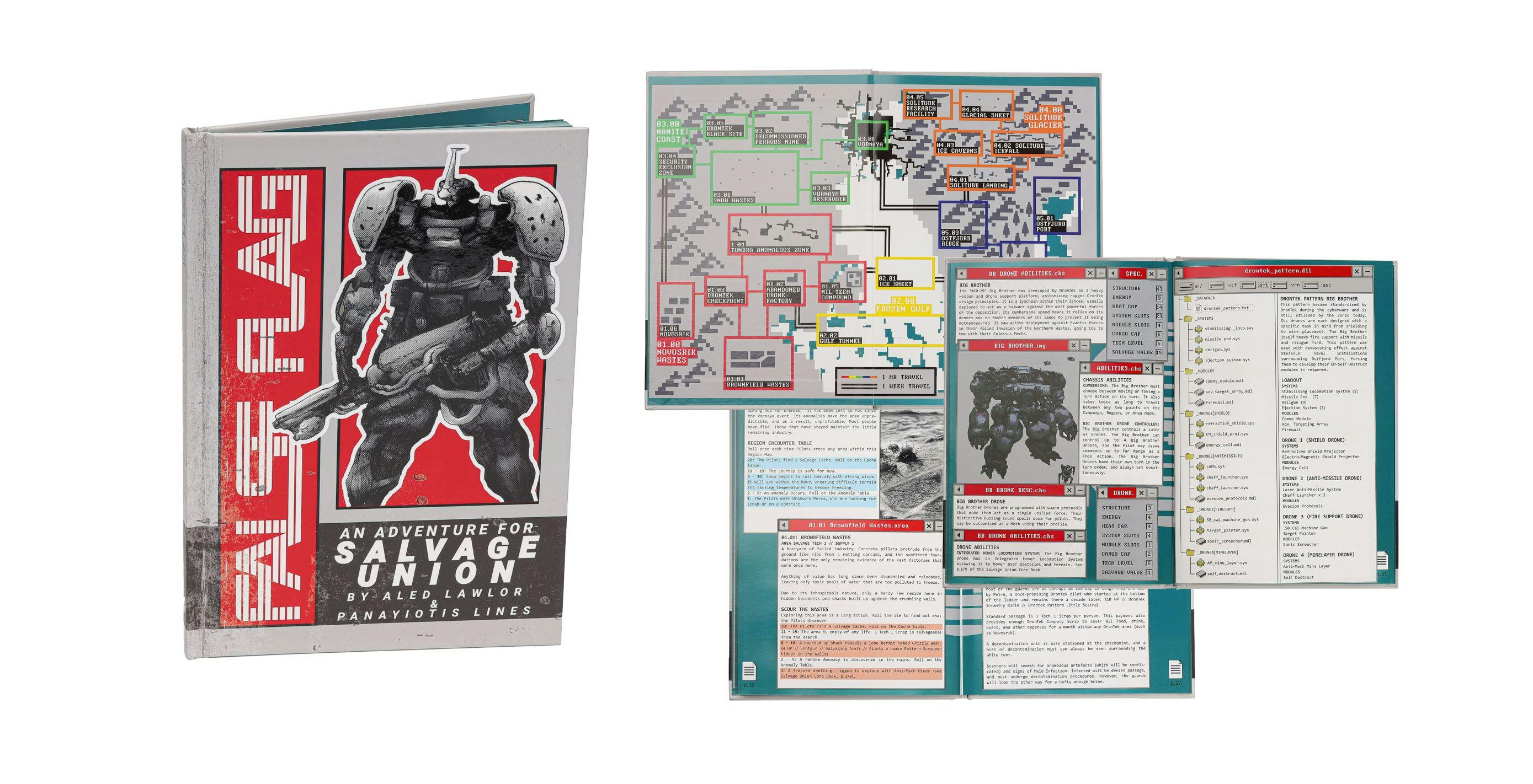 False Flag Adventure Module Spreads