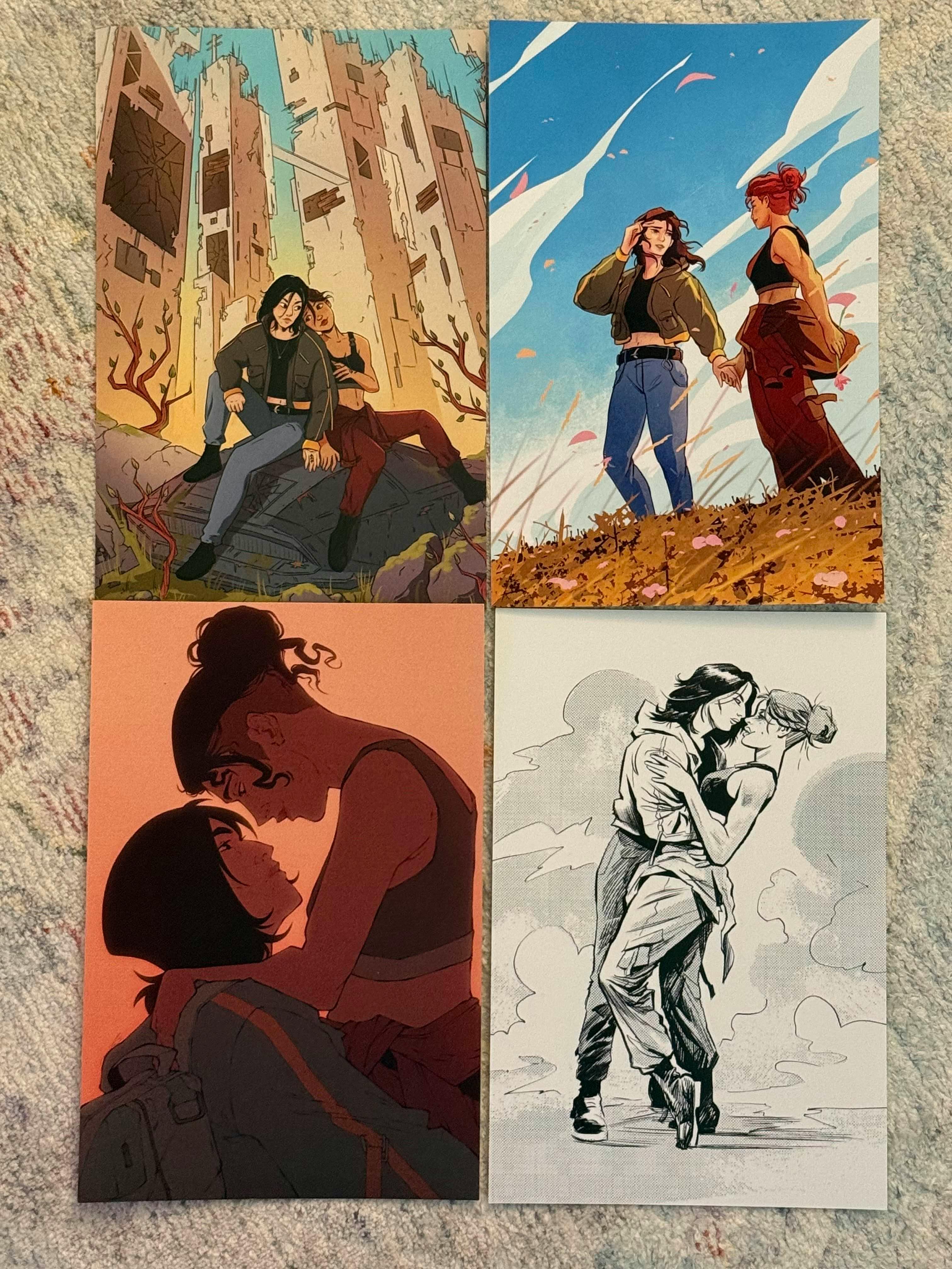 Back To Earth - A Sapphic Post-Apocalyptic Graphic Novel Project Update ...