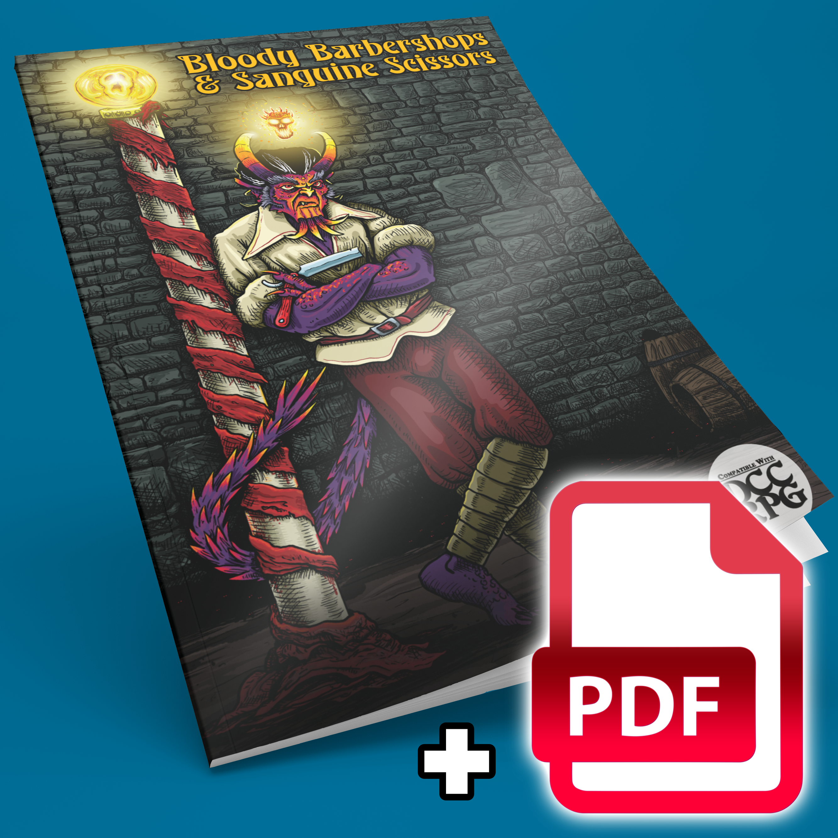 Bloody Barbershops & Sanguine Scissors (Print + PDF)