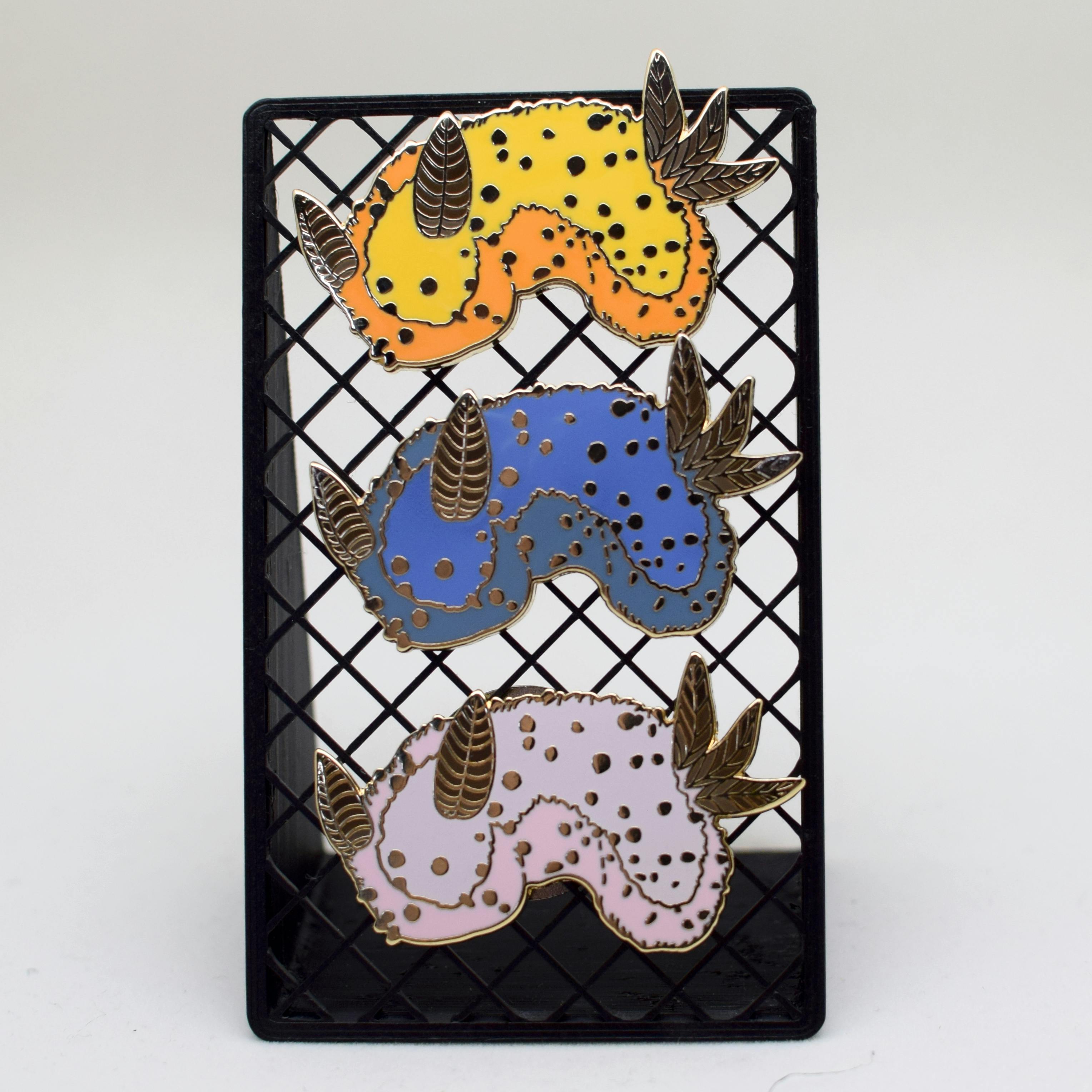 B Grade Orange Sea Bunny Pin	