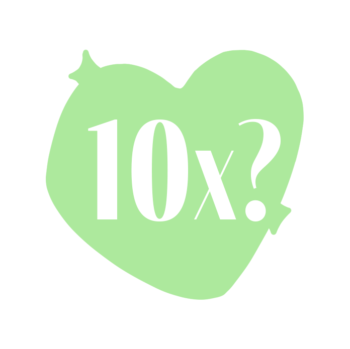 10x Candy Hearts Gachapon