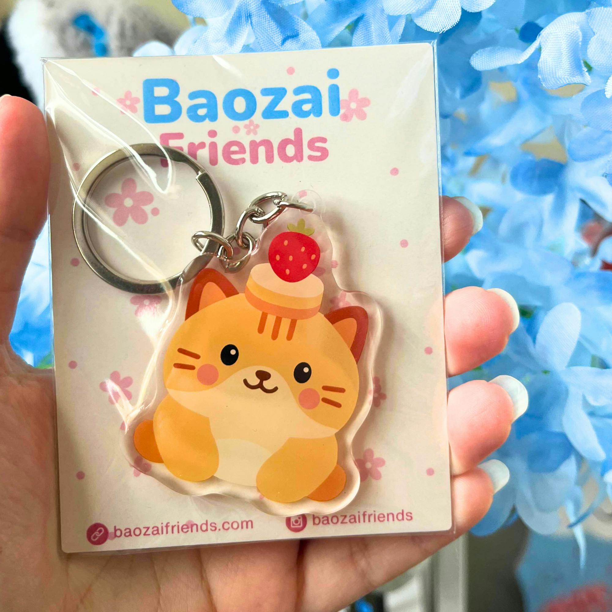 2.5" Acrylic Charm Keychain