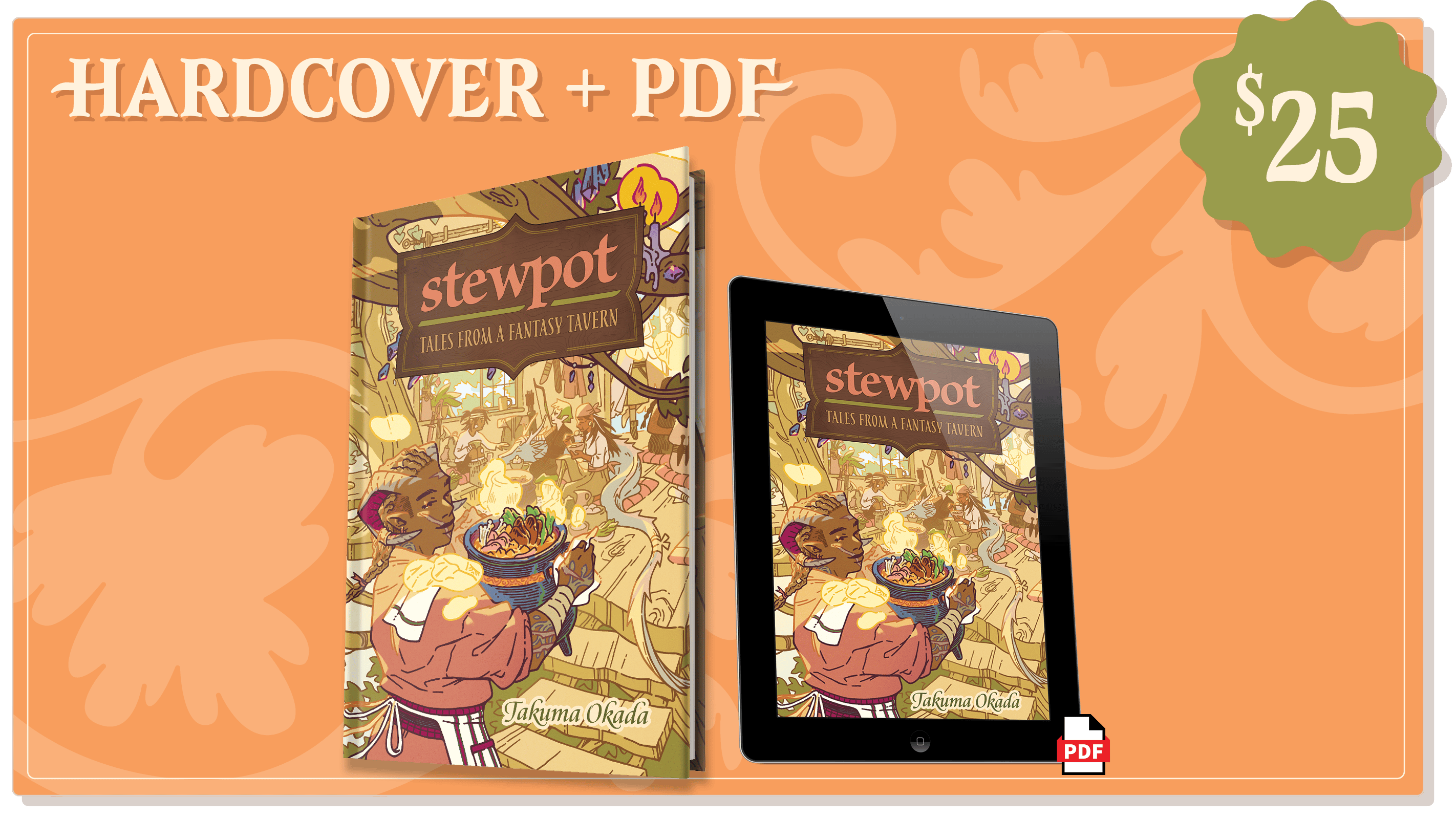 Hardcover + PDF: $25