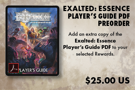 + Exalted Essence Player's Guide PDF [Pre-Order]