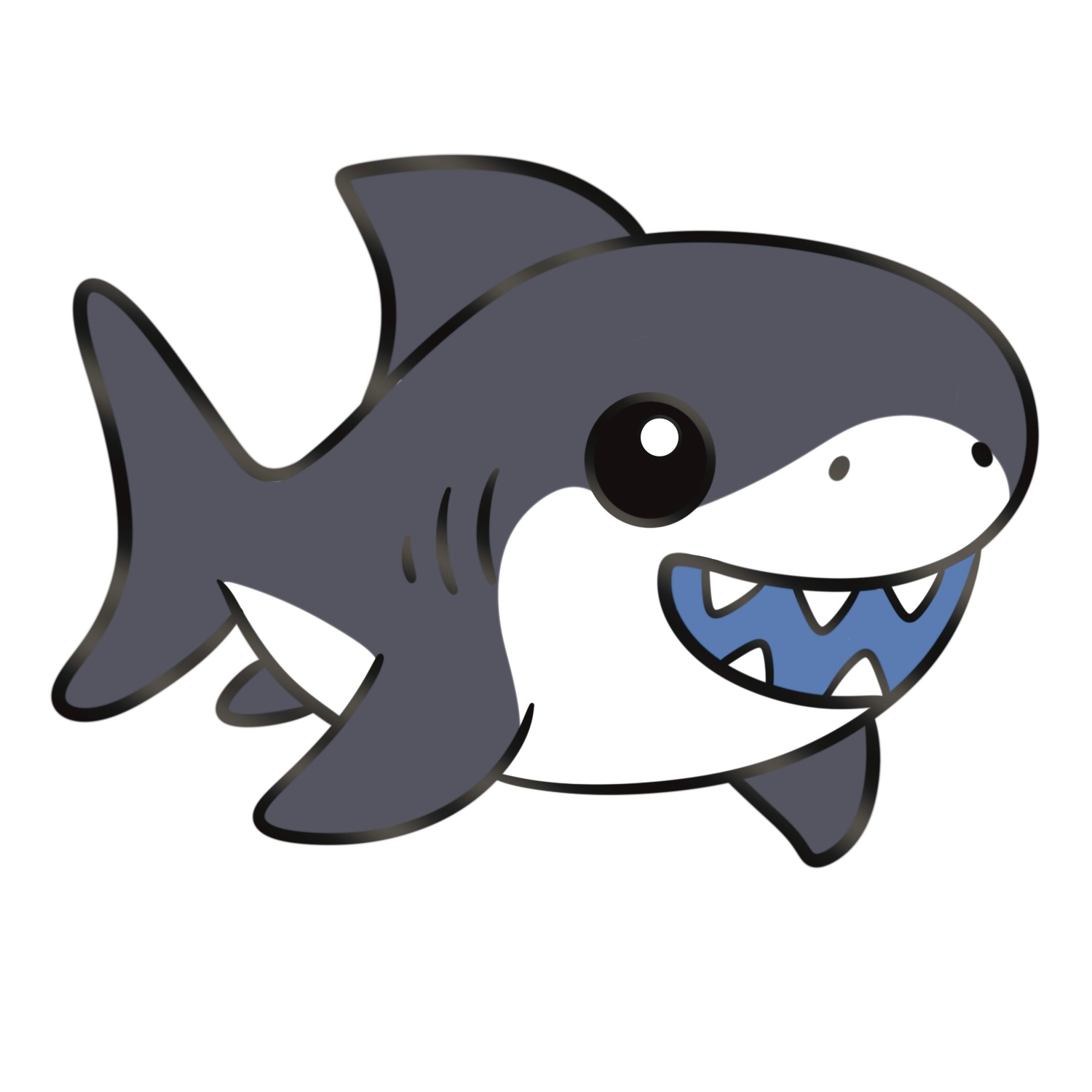 Megalodon Pin
