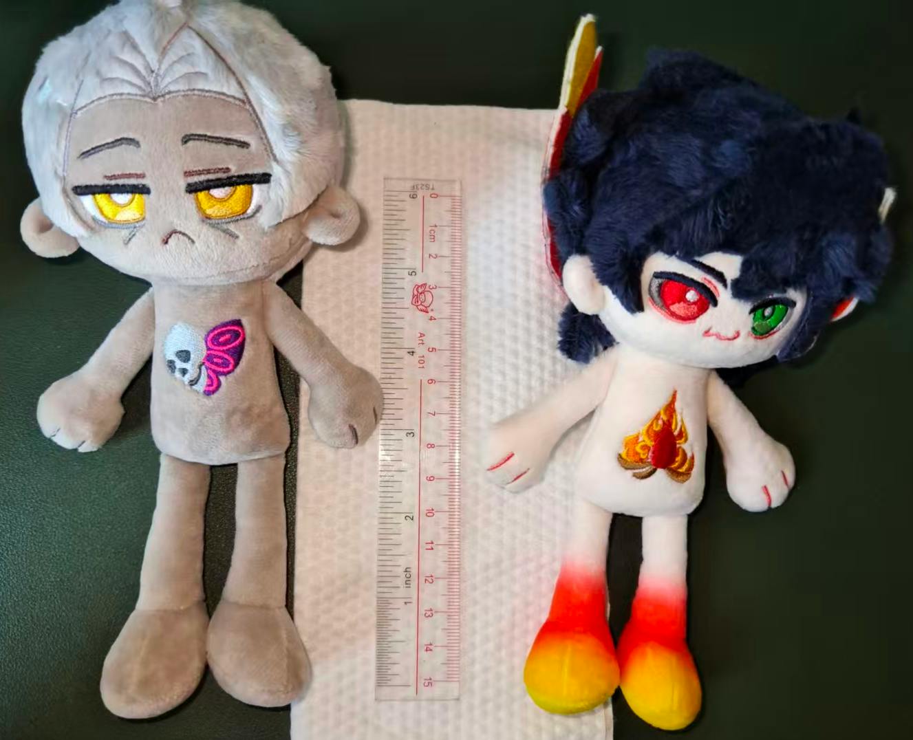 Mio's 10cm Thanzag plush pair