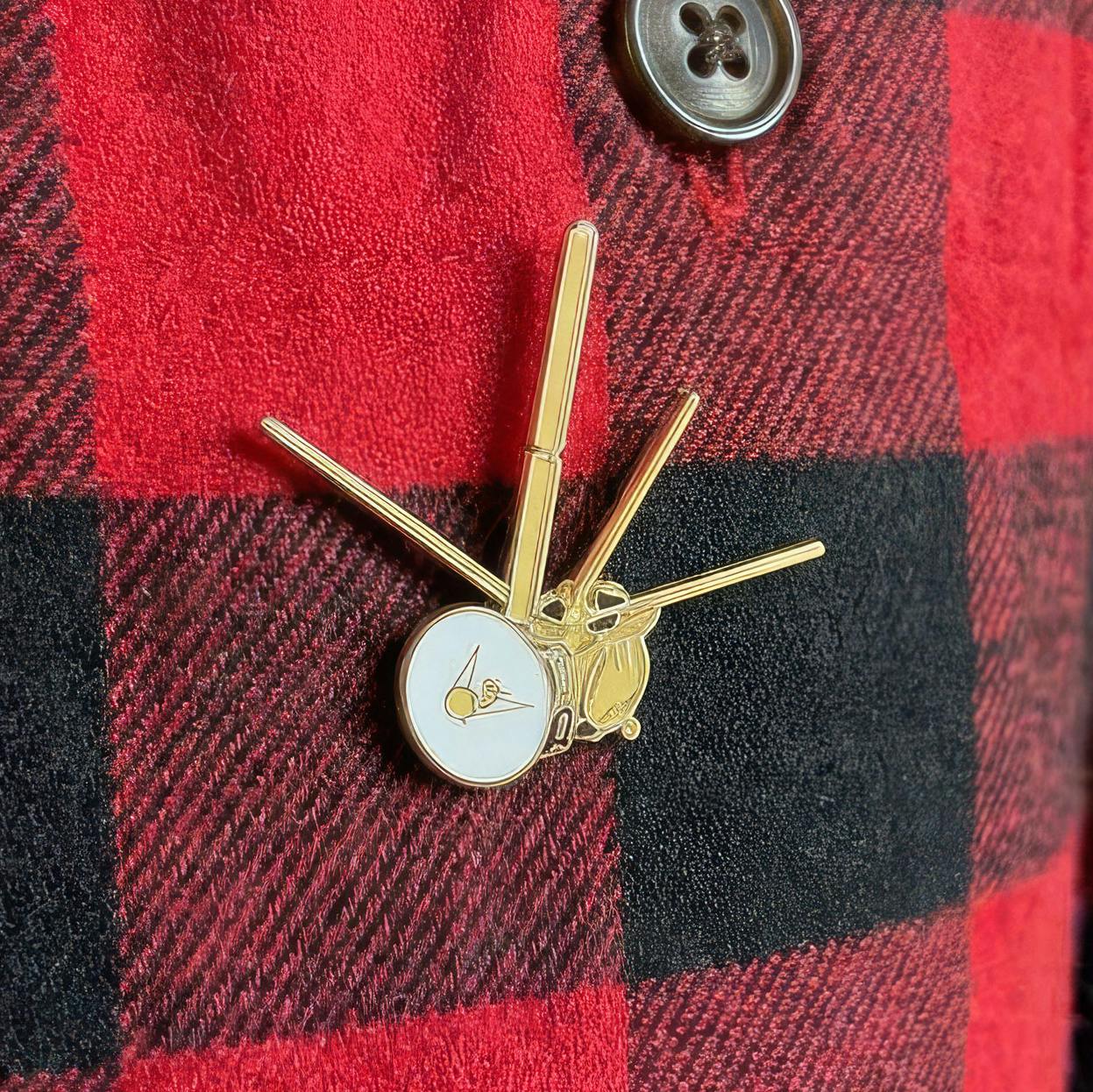 Cassini Vehicle Enamel Pin