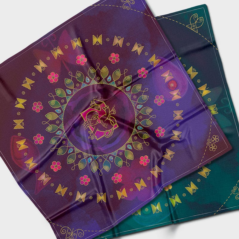 🎆 The Exclusive Tarot Cloth, double-sided