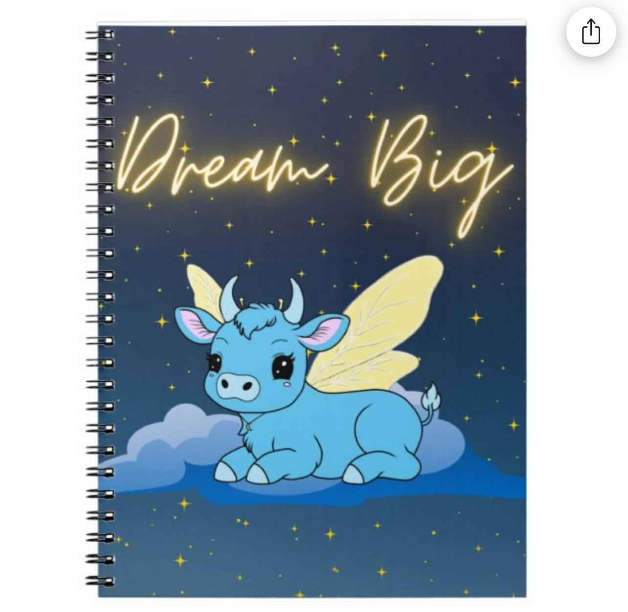 Fairy Cow Notebook