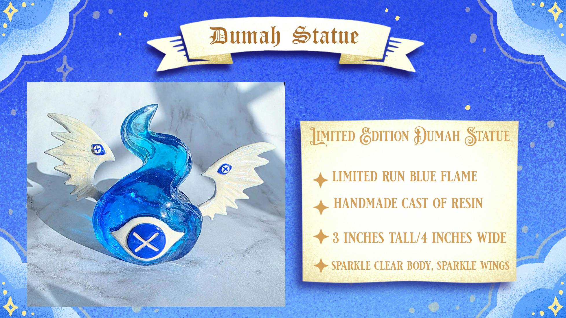 Limited Edition Dumah Resin Statue