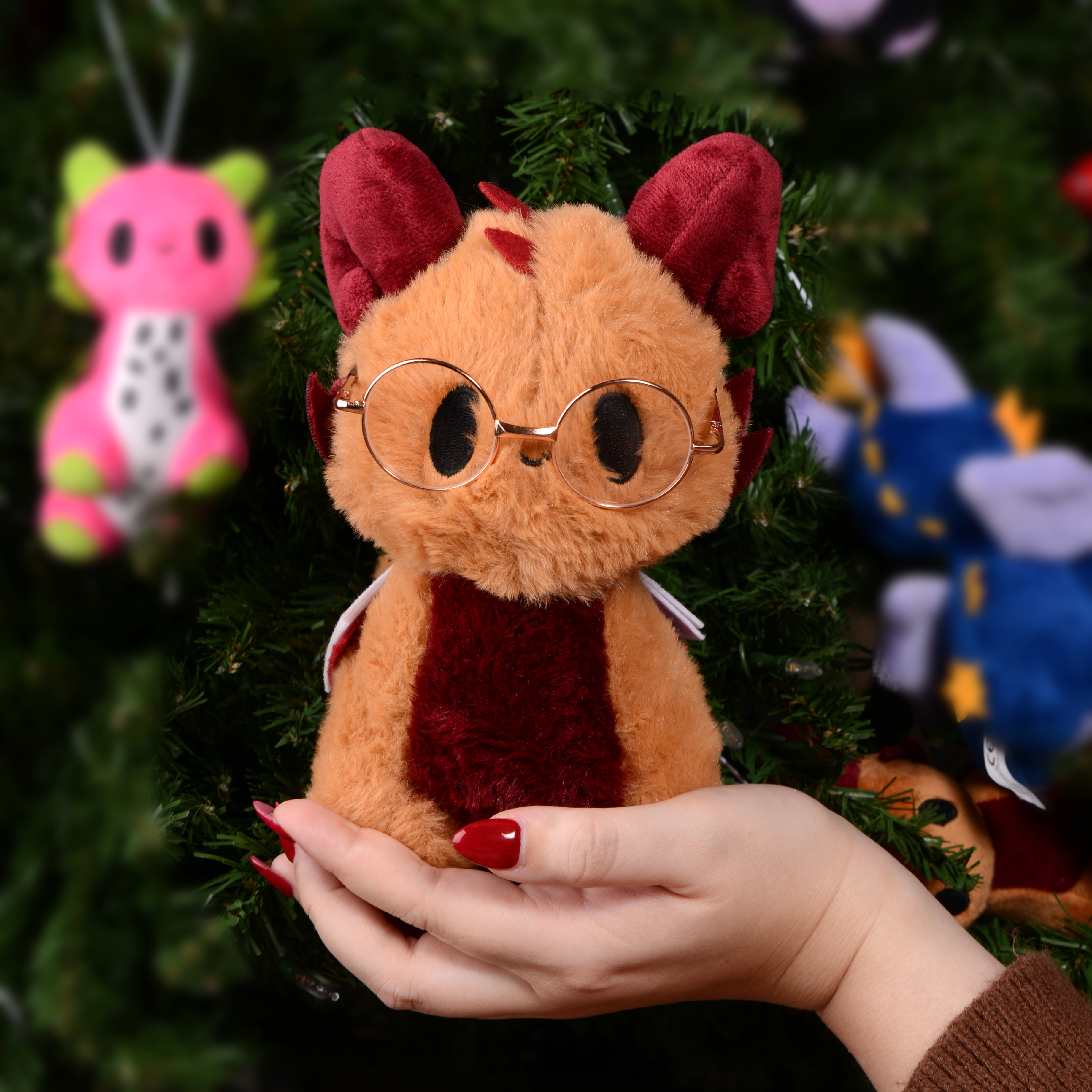 Book Dragon Plush