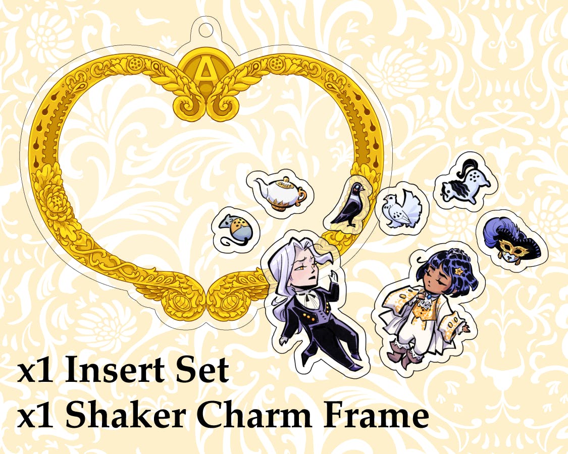 x1 Insert Set + x1 Shaker Charm Frame