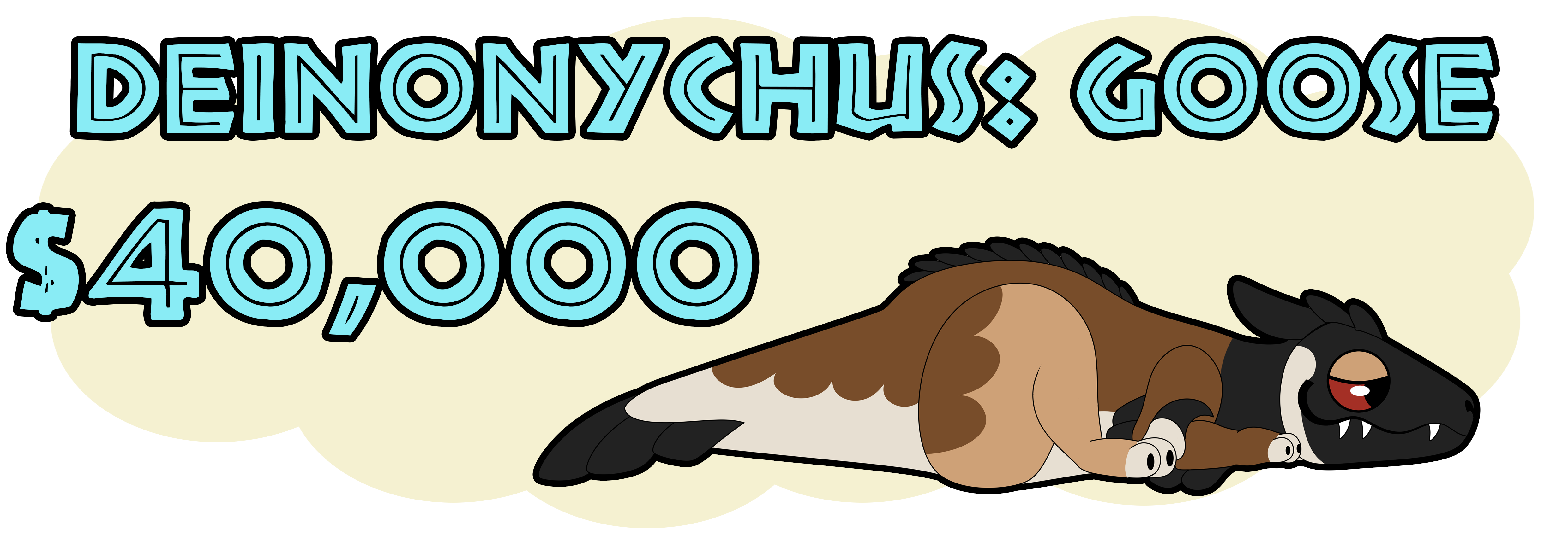 Goose the Deinonychus