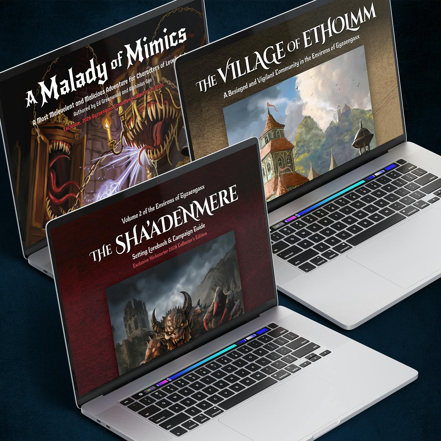 Pledge Level 5: The Sha'adenmere Campaign Setting Pack [Digital]