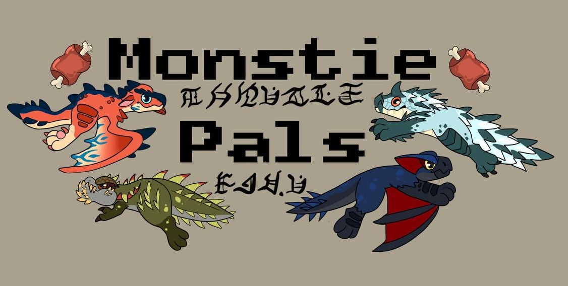 Monstie Pals (Monster Hunter Inspired plushies)
