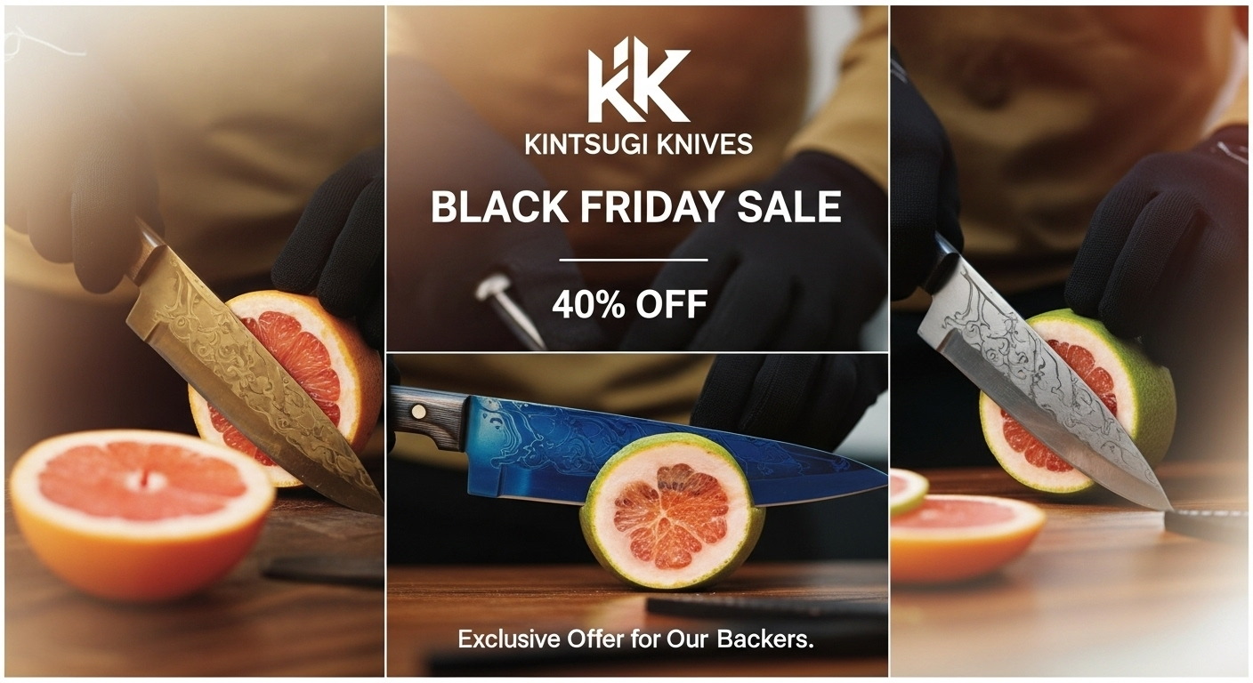 Kintsugi Knife – light, beauty, with precision