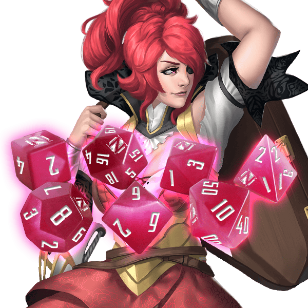 Lyre (Nat19) Dice Set