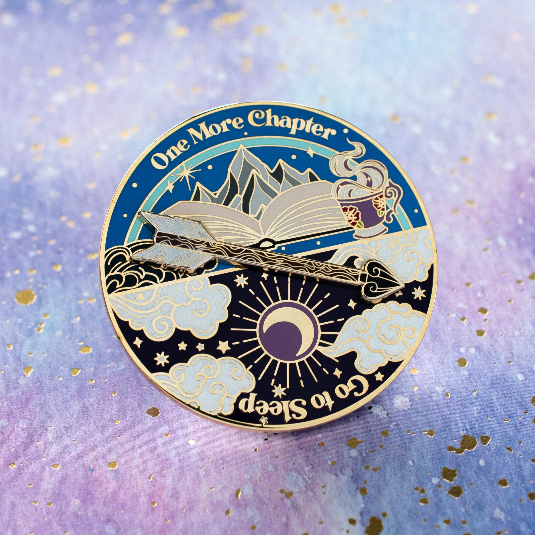 One More Chapter - Spinner Pin