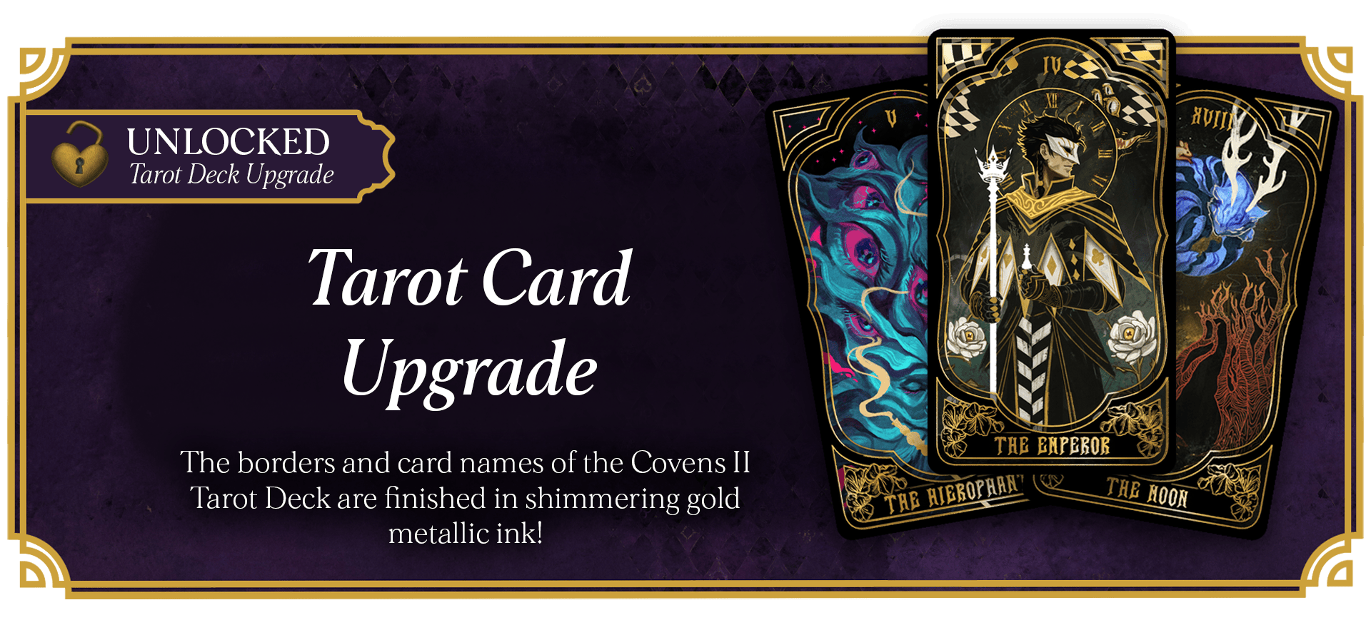 Tarot Card Upgrade