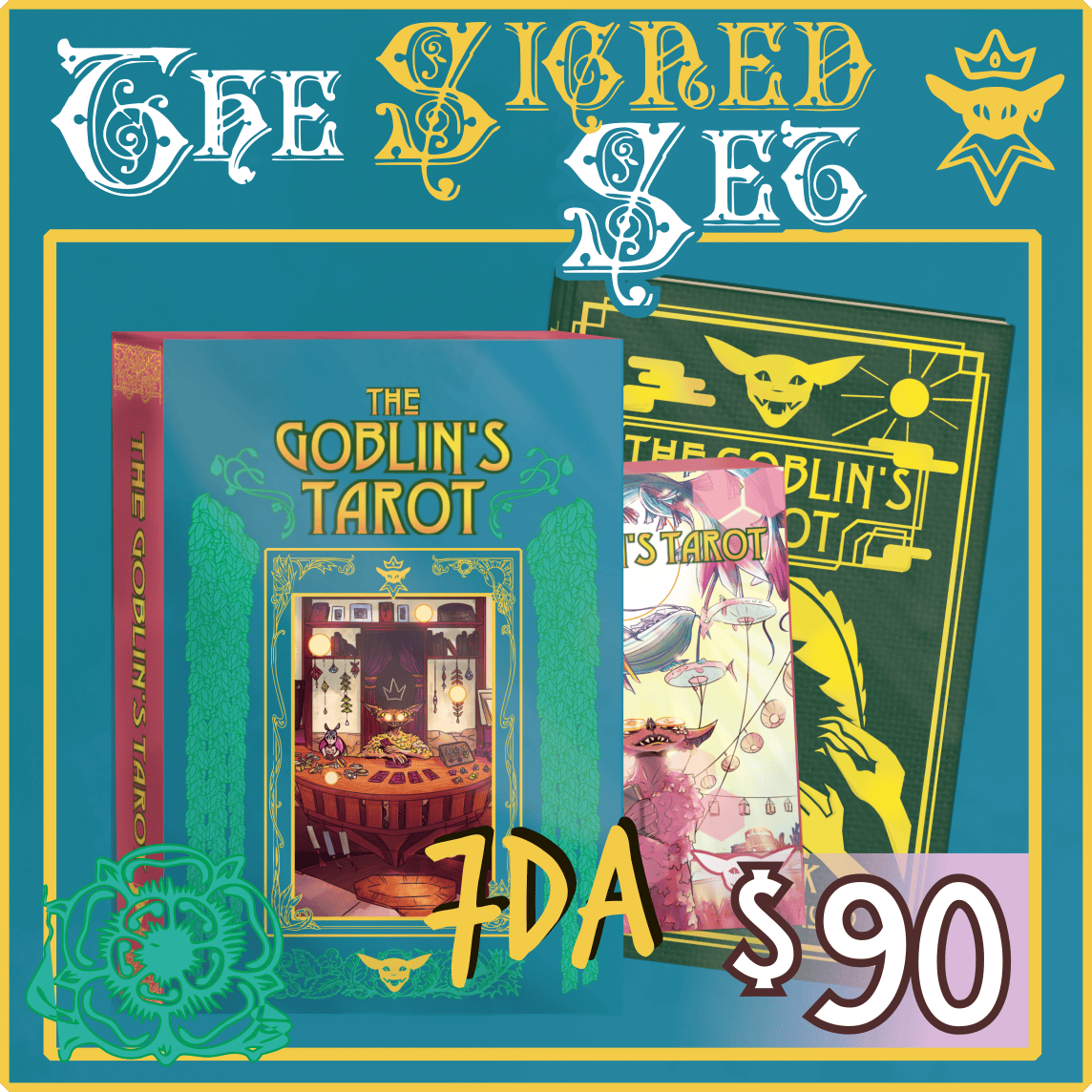 SIGNED The Goblin's Tarot + Guide