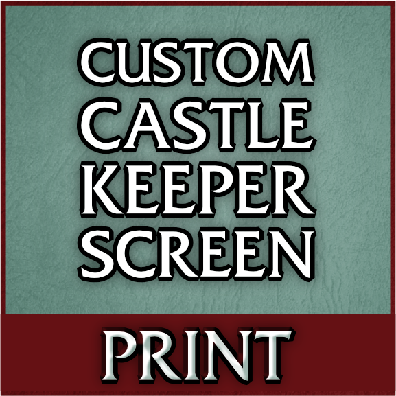 Castle Zagyg Custom Castle Keeper Screen (Print)
